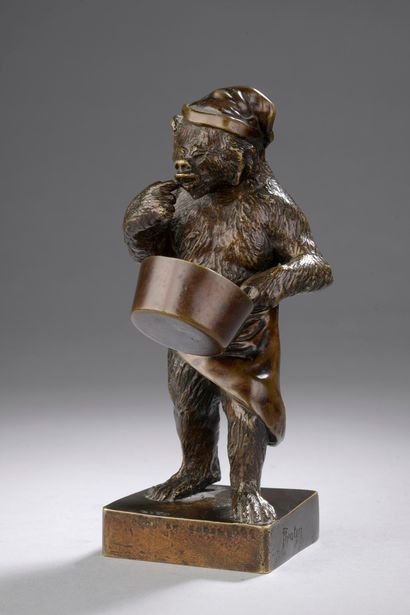 null FRATIN Christophe, 1801-1864

Bear in Lent

bronze with brown patina, posthumous...