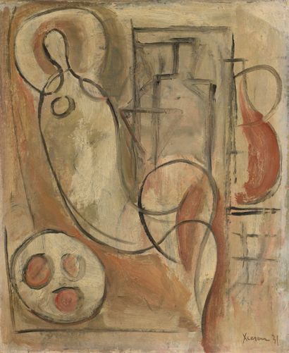 null XCERON Jean, 1890-1967

Figure, 1931

huile sur toile de remploi marouflée sur...