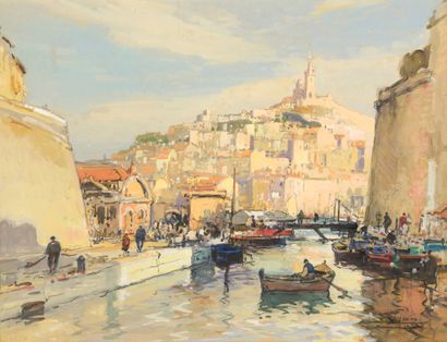 VILLON Eugène, 1879-1951

Marseille, 1939

aquarelle...