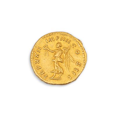 null ROMAN CURRENCY

ROMAN EMPIRE - Marcus Aurelius (161-180)

Aureus struck in 167-168...