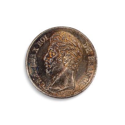  CHARLES X 
2 francs argent 1825 Rouen 
Le Franc : 258/2 
SUP