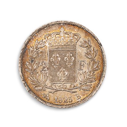 null CHARLES X 

2 francs argent 1825 Rouen

Le Franc : 258/2

SUP