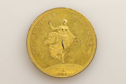 null MEDAILLE

Médaille en bronze doré de Droz MDCCCII (1802). « Le retour d'Astrée...