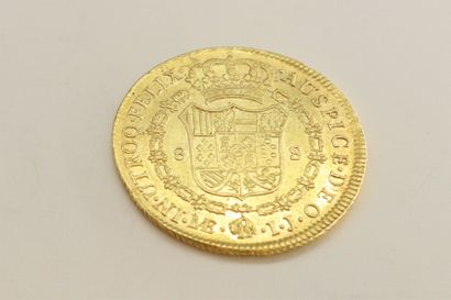 null PERU - Charles IV 

8 escudos gold 1789 Lima

Fried : 36

TTB to SUP