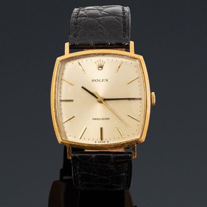 null ROLEX

Precision 

No. 3404

No. 3349117

Bracelet watch in 18k (750) gold....