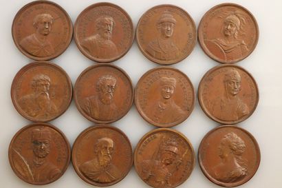 MEDALS

RUSSIA

Series (incomplete) of 48...
