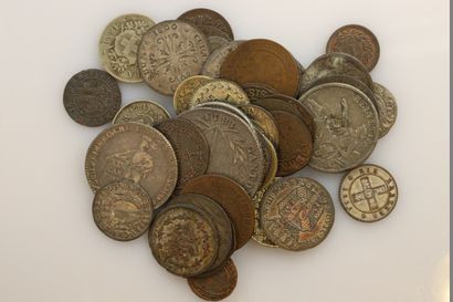 null FOREIGN COINS 

Switzerland: lot of about 46 coins of the Cantons and the Confederation...