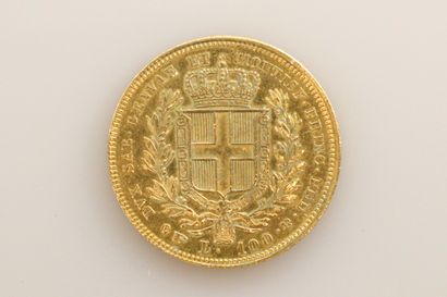 null MONNAIE ETRANGERE 

Italie - Sardaigne - Charles Albert

100 lires or 1835 Turin.

Fried....