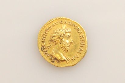 null ROMAN CURRENCY

ROMAN EMPIRE - Marcus Aurelius (161-180)

Aureus struck in 167-168...