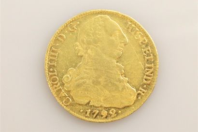 null CHILE - Charles IV 

8 escudos gold 1792 Santiago

Fried : 10

Shock on the...