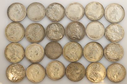 null TOKENS

Lot of 44 silver tokens mainly XVIIIth century. 

Monnayeurs, Town Halls,...
