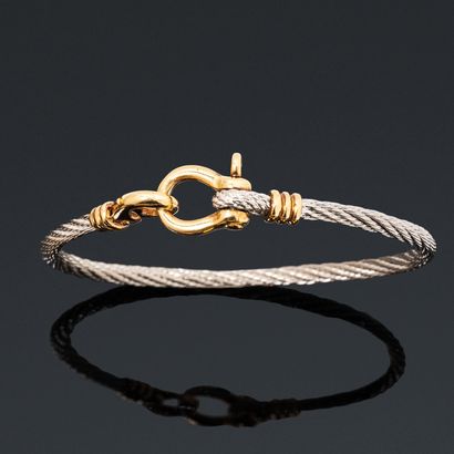 FRED

Force 10 bracelet, steel wire and clasp...