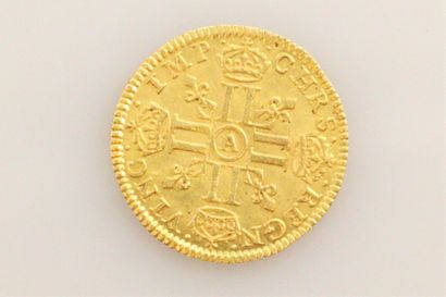null ROYAL COINS 

Louis XIII 

Half Louis of gold with the long fuse 1641 Paris

L4L...