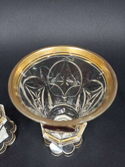 null CORONATION OF THE KING AND QUEEN OF HUNGARY.

Pair of beautiful crystal stemmed...