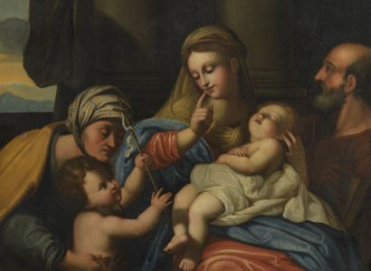 null ITALIAN SCHOOL of the XVIIth century



The Holy Family with the sleeping child,...