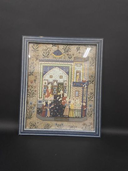 null Persian School

Portrait of a ruler and his court

Polychrome painting on paper

H....