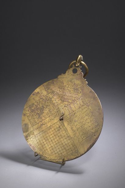 null Copy of a Maghrebian time disc from H1197 [AD 1782/3], late 19th or 20th century

Brass,...