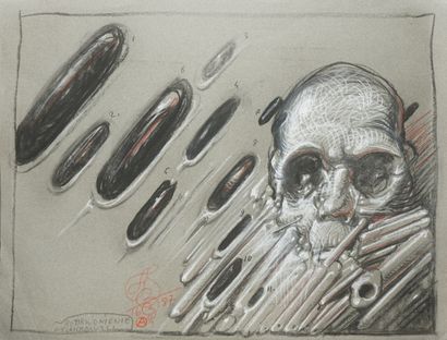 null 
STAROWIEYSKI Franciszek, 1930-2009





Skull, 1987





pastel on grey paper...