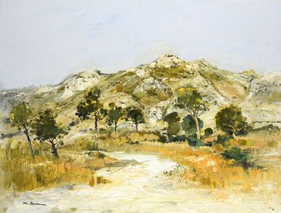null JOUENNE Michel, 1933-2021

Towards the Alpilles

oil on canvas

signed lower...