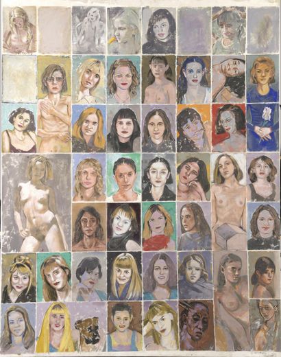 null KATZOURAKIS Kiriakos, 1944-2021

Faces, 2001

acrylic on canvas (loose canvas,...