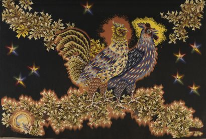 null LURÇAT Jean, 1892-1966

Deux oiseaux sur feuillages

tapisserie d’Aubusson éditée...