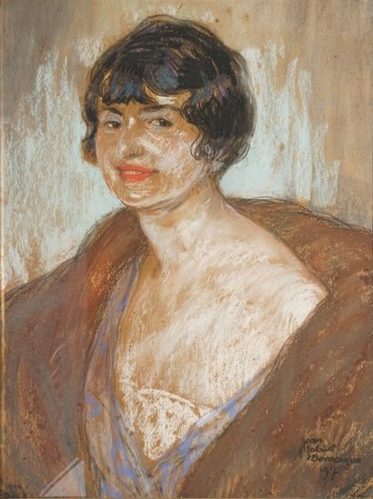 DOMERGUE Jean-Gabriel, 1889-1962

Woman with...