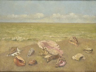 null VAN MELKEBEKE Jacques, 1904-1983

The dune with shells, 1945

oil on canvas...