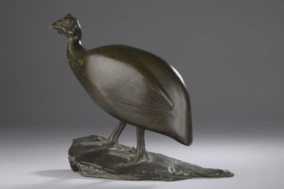 null POMPON François, 1855-1933

Pintade

bronze à patine brune nuancée de vert (accidents...