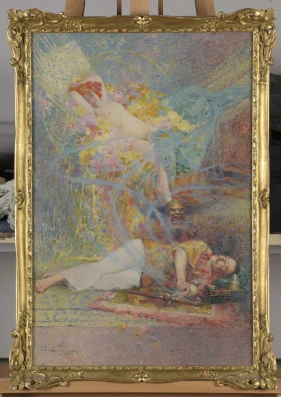 null DELLEPIANE David, 1866-1932

The dream of the opium addict

oil on canvas (small...