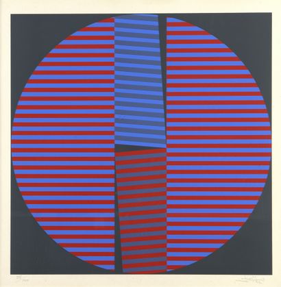 null TORRES AGÜERRO Leopoldo, 1924-1995

Red and blue disc, 1972

serigraph in colors...