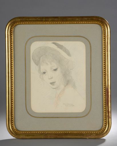 null LAURENCIN Marie, 1883-1956

Young woman with a hat, January 1, 1928 

drawing...