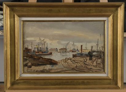 null CERIA Edmond, 1884-1955

The port of Toulon, 1/45

oil on canvas (traces of...