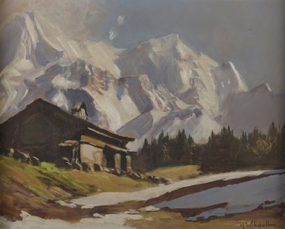 null WIBAULT Marcel, 1904-1998

The valley of Chamonix

oil on isorel

signed lower...