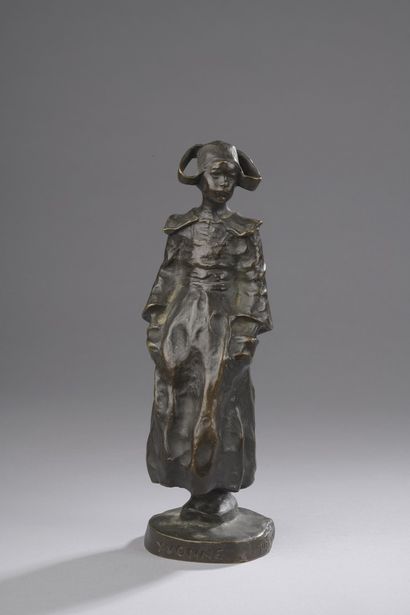 null MILLES Ruth Anna Maria, 1873-1941

Yvonne

bronze with brown shaded patina 

on...