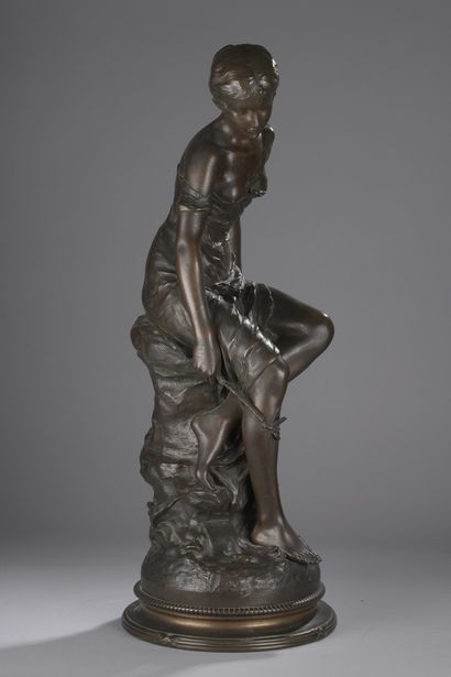 null DROUOT Édouard, 1859-1945

La libellule

bronze à patine brun roux nuancée (oxydation...