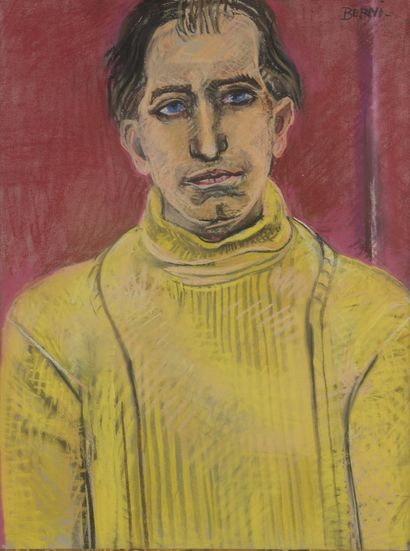 null BERNI Antonio, 1905-1981

Portrait of the painter Cordero Sausa

pastel on paper

signed...