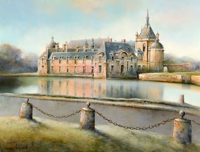 null CHAPAUD Marc, born in 1941

The castle of Chantilly

oil on canvas

signed lower...