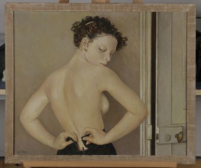 null VAN HOVE Francine, born in 1942

Young woman with a skirt

oil on canvas (small...