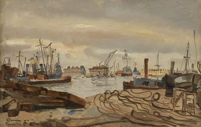 null CERIA Edmond, 1884-1955

The port of Toulon, 1/45

oil on canvas (traces of...