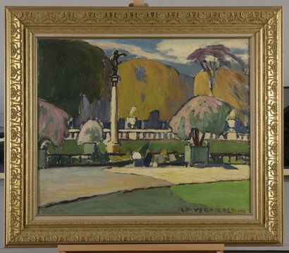 null VERDILHAN Louis Mathieu, 1875-1928

The Luxembourg garden

oil on canvas (traces...