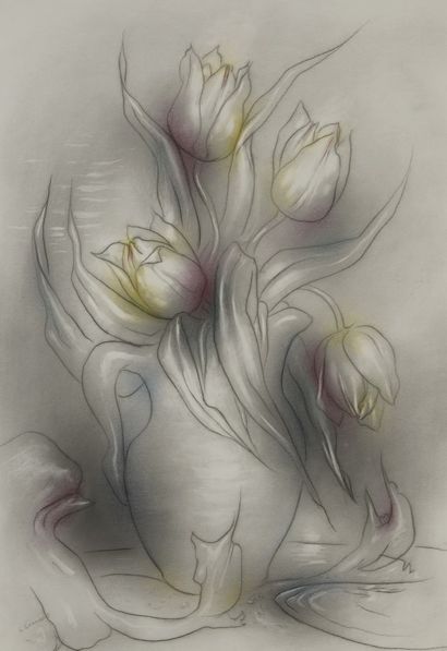 null GOUNAROPOULOS Giorgos, 1889-1977

Tulips

graphite and pastel on paper

signed...