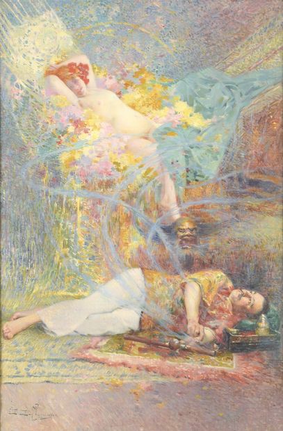 null DELLEPIANE David, 1866-1932

Le rêve de l’opiomane

huile sur toile (petits...
