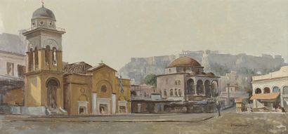 null MALAMOS Kostas, 1913-2007

Monasteraki, Athens

oil on canvas

signed lower...