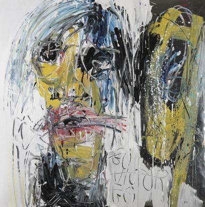 null HASCH Victor, 1945-2012

Andy Warhol miroir, 2011

technique mixte et collage...