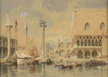 null WERNER Carl, 1808-1894

Venise, Place Saint Marc, 1841

aquarelle et gouache...