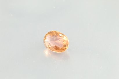 null Pink tourmaline oval on paper.

Weight : 2, 20 cts.