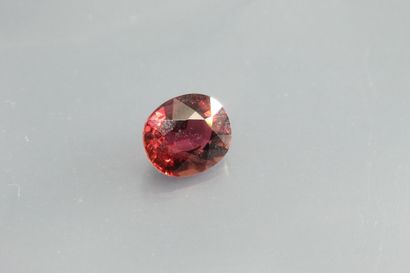 null Pink tourmaline oval on paper.

Weight : 2, 29 cts.