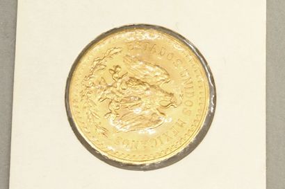 null Gold coin of 50 Pesos (1943)

TTB to SUP.

Weight : 41.66 g.