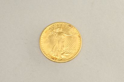 null 20 dollars gold coin "Saint-Gaudens - Double Eagle" (1908)

Weight : 33.42 g....