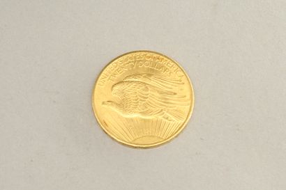 null Pièce en or de 20 dollars "Saint-Gaudens - Double Eagle" (1908)

Poids : 33.42...